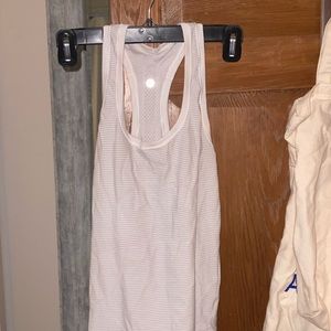 Lululemon white athletic / workout tank